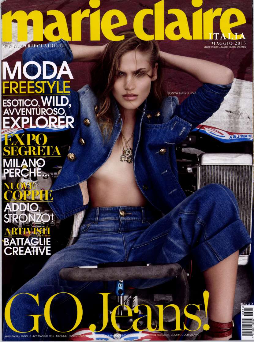 Marie Claire ITA 2015-5-1 Cover