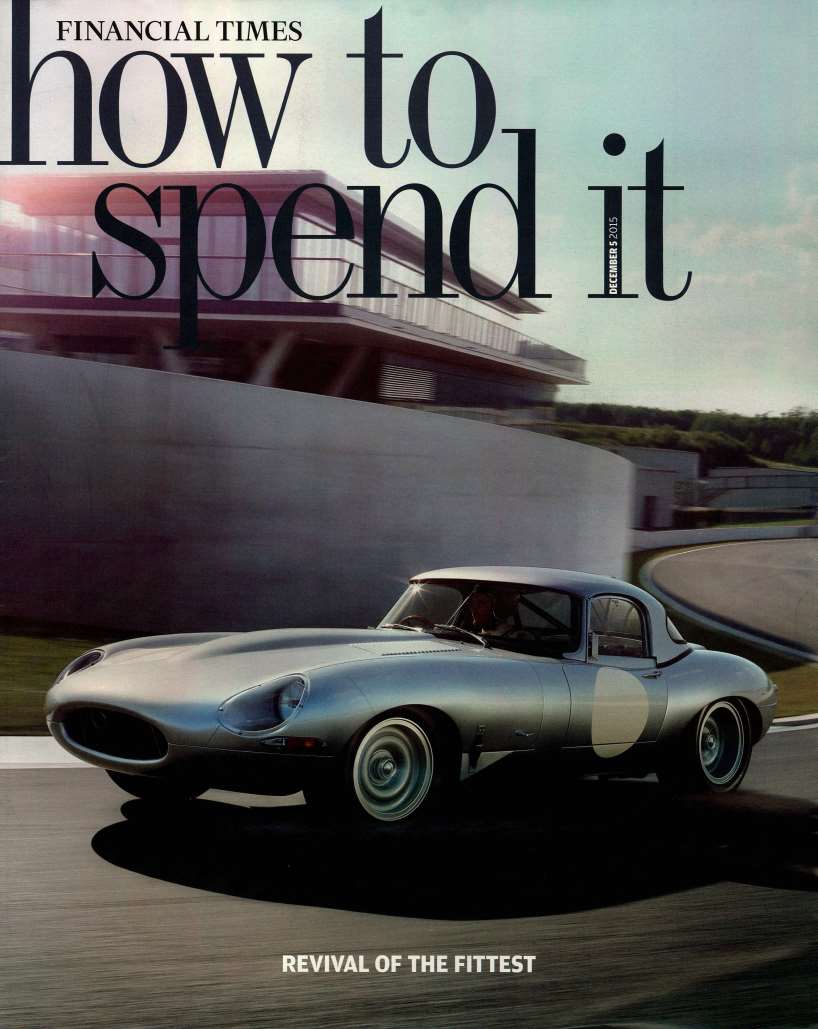 Financial Times UK - How to spend it 2015-12-1 Cover