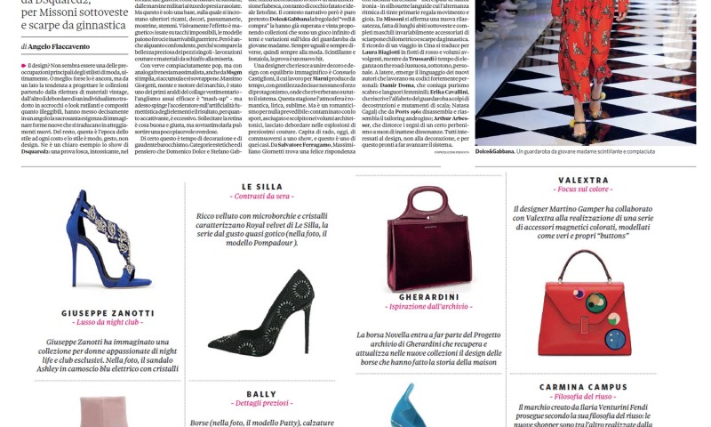 Il Sole 24 Ore MODA24 March 2016