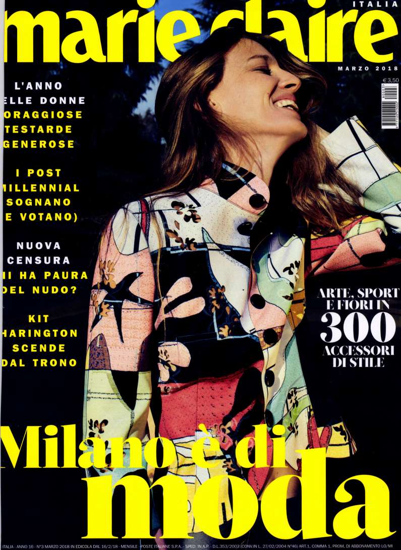 Marie Claire ITA 2018-3-1 Cover