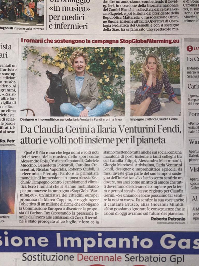 CORRIERE DELLA SERA-ROMA 21.02.2021